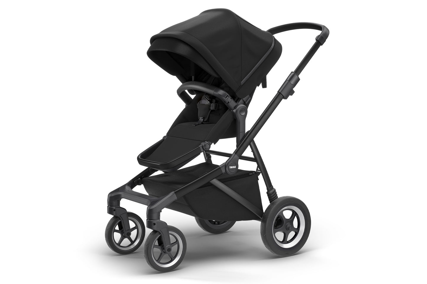 Sleek Stroller Black On Black