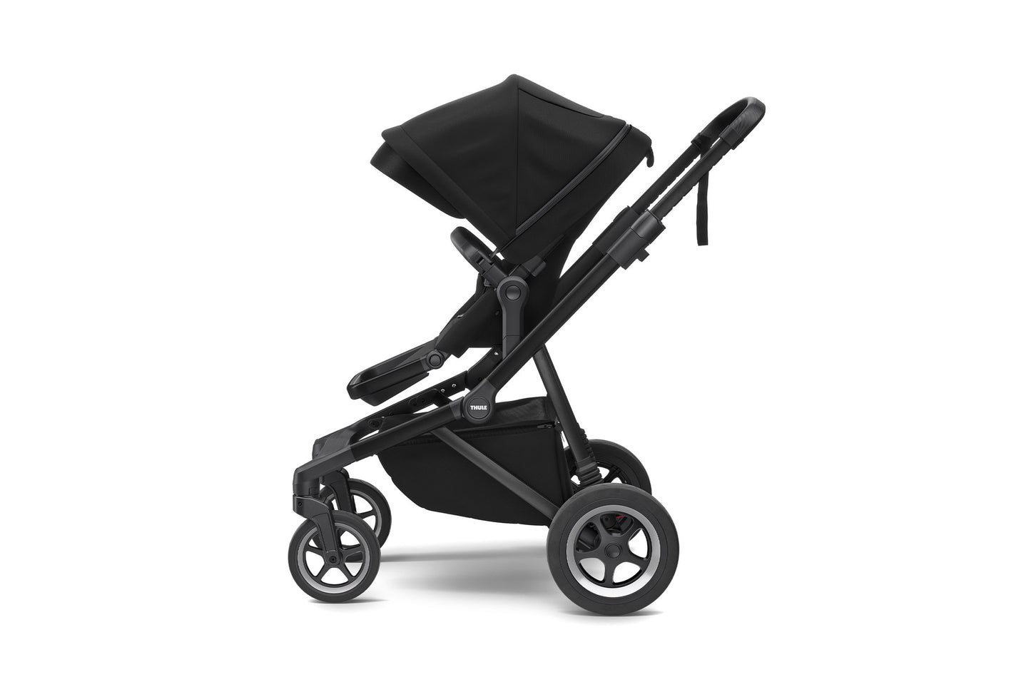 Sleek Stroller Black On Black