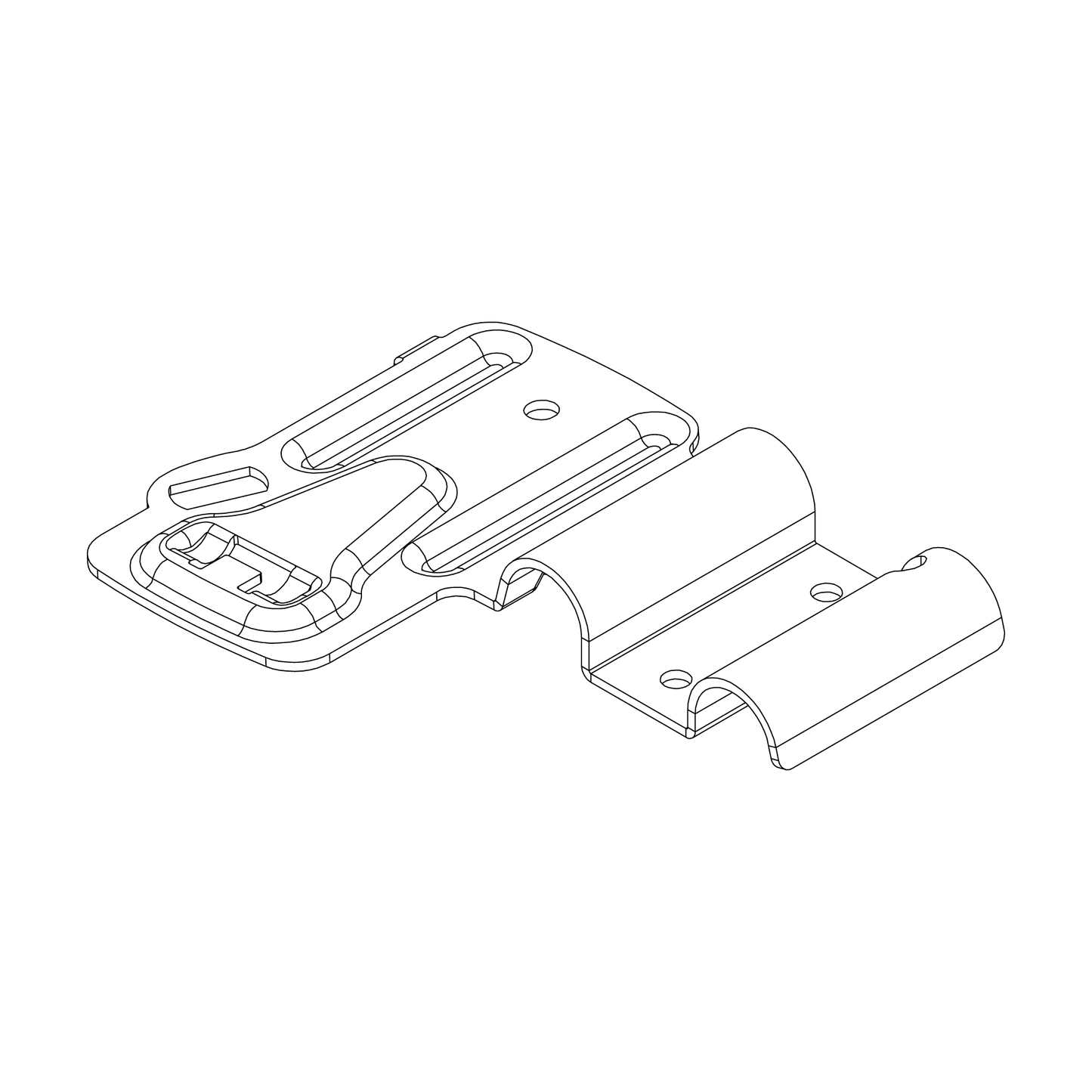 REAR PLATE FOR 532 NEW