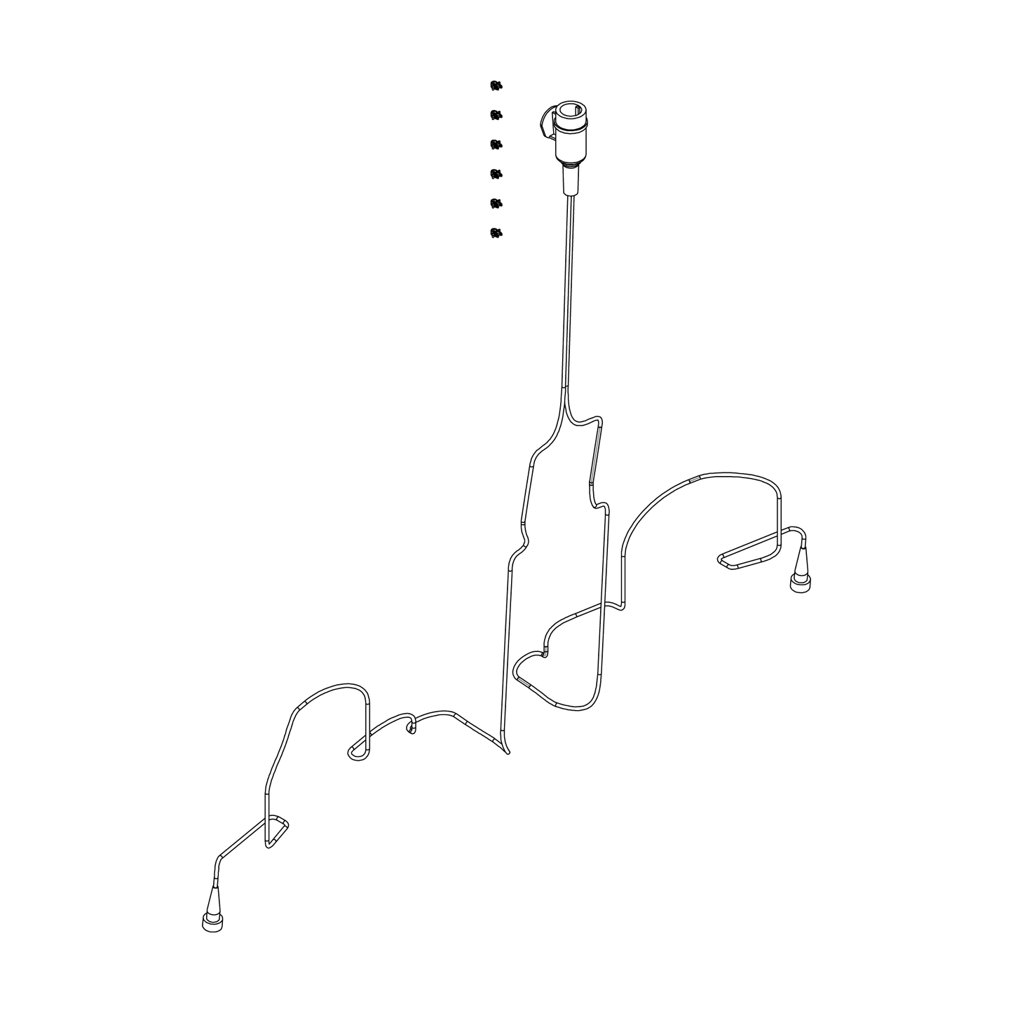 LAMP CABLE 13 PIN EF XT