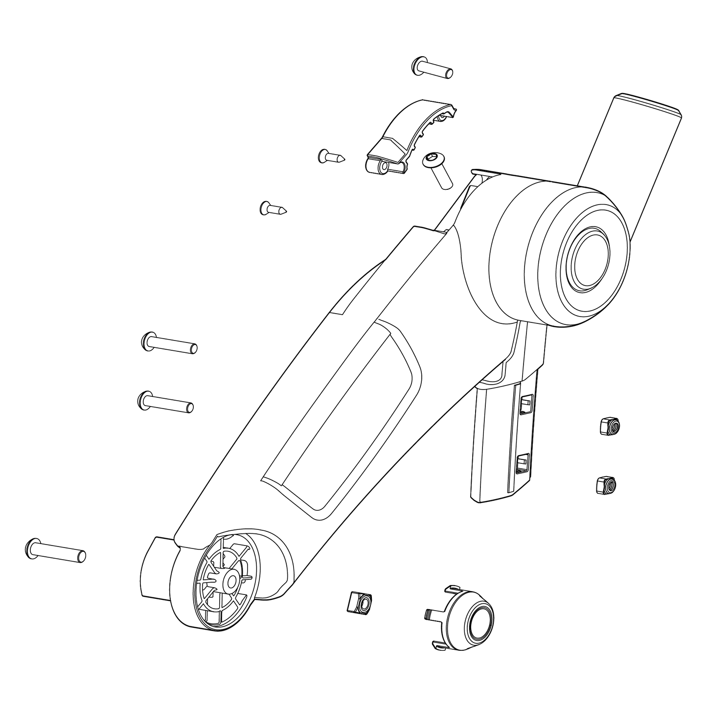 UPPER BRACKET LITE RIGHT 17-X